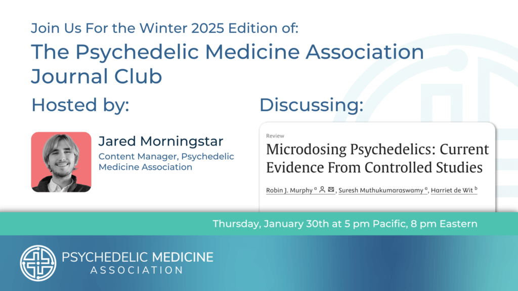 Journal Club January 2025 - Microdosing - Jared Morningstar