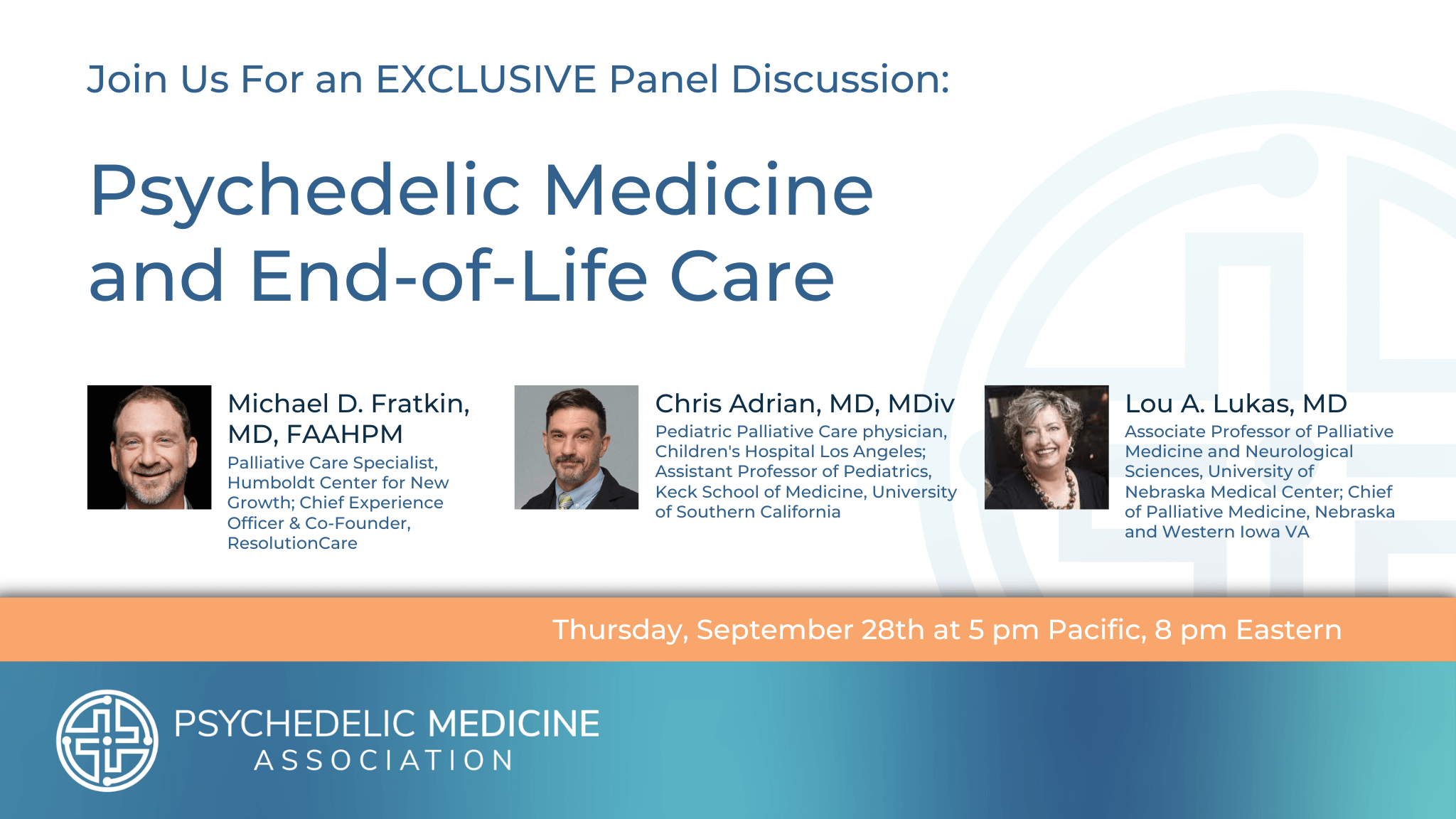 Psychedelic Medicine and End-of-Life Care with Michael D. Fratkin, Chris Adrian, and Lou A. Lukas