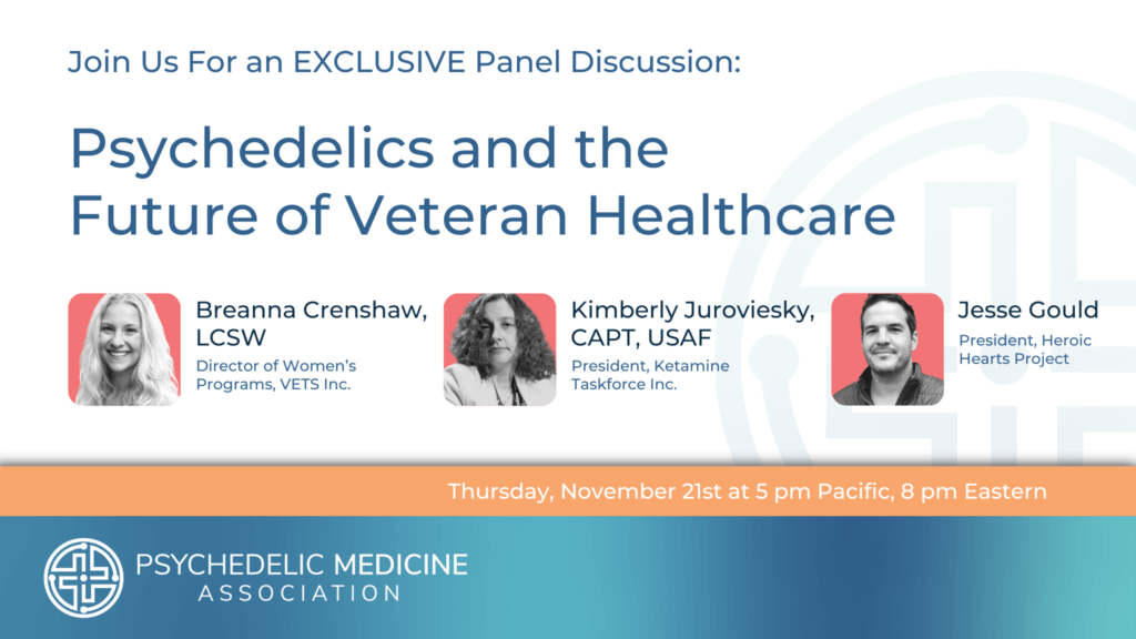 Psychedelics and the Future of Veteran Healthcare with Kimberly Juroviesky, Breanna Crenshaw, and Jesse Gould